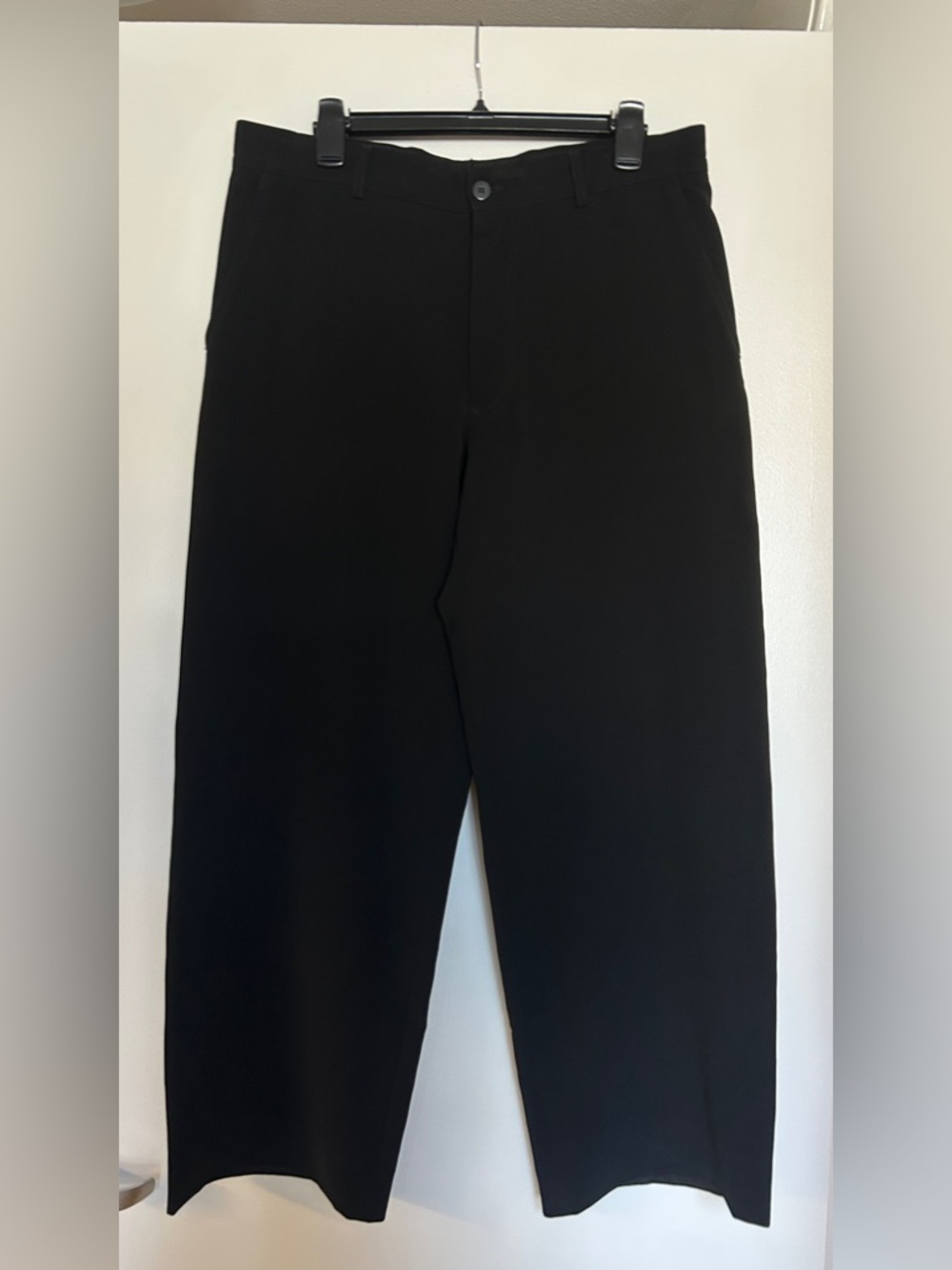 RARE Archive Giorgio Armani Black Label Wide Leg Trousers W36 L30 10.5” LO 90s